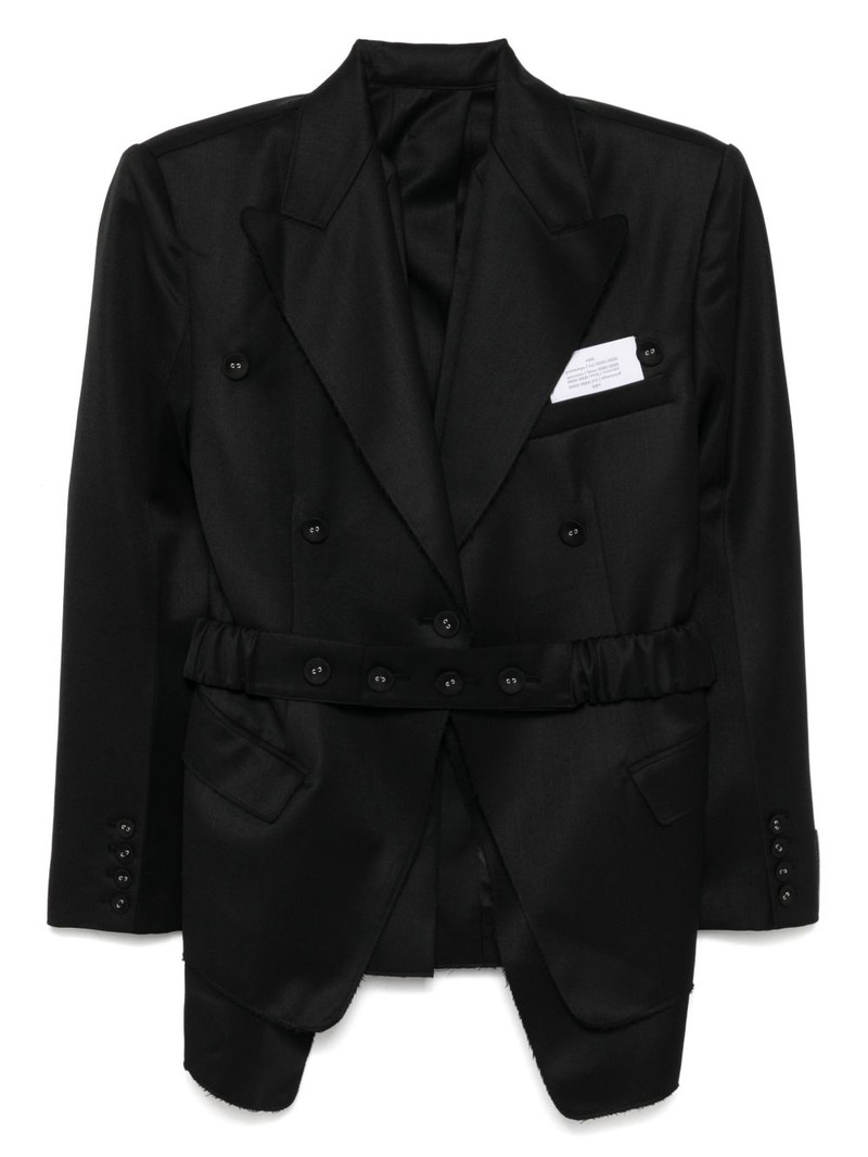 double layered blazer 1