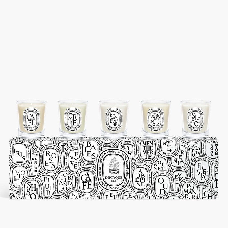 Set of 5 miniature candles - Pre-composed 4
