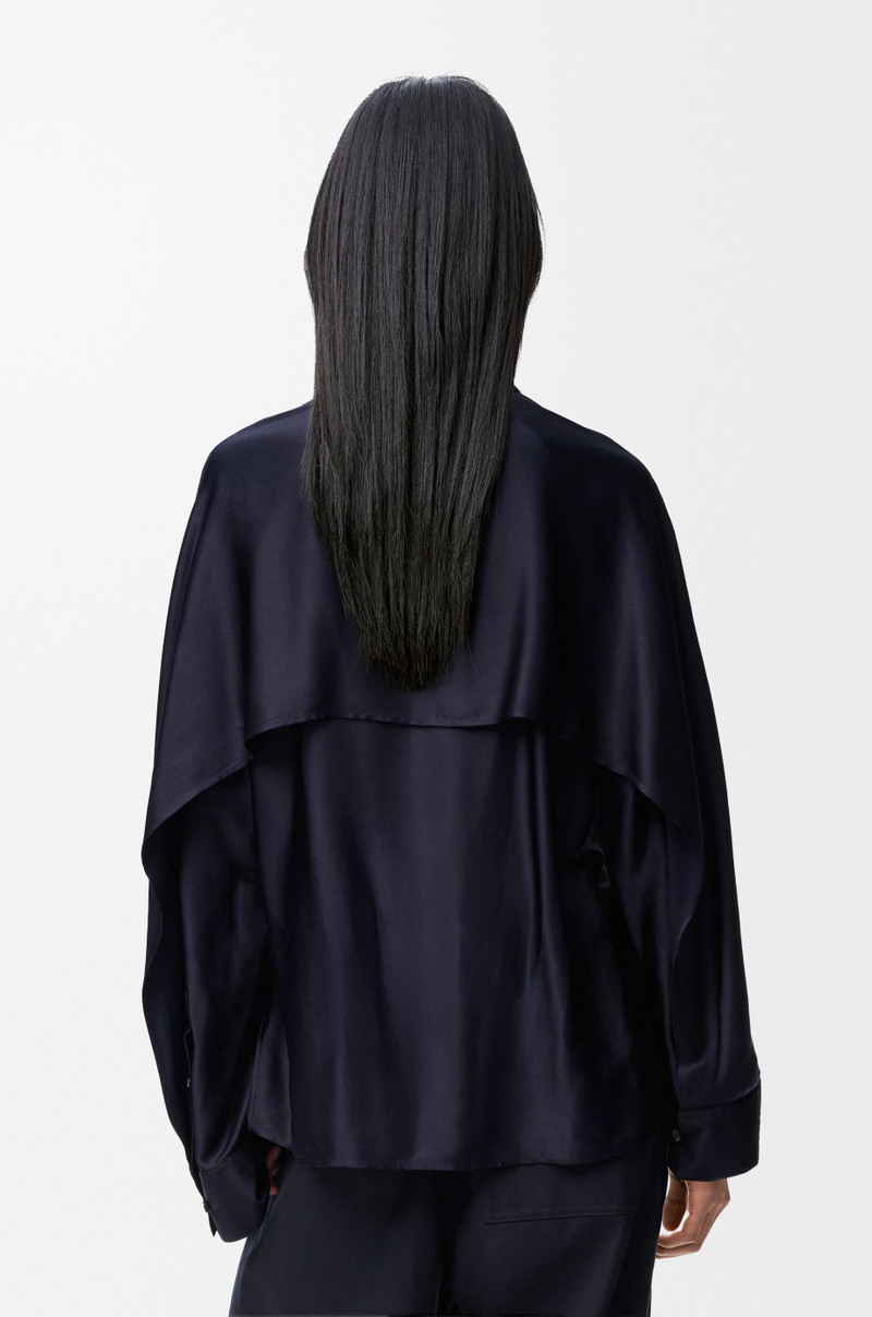 Cape shirt in viscose 4