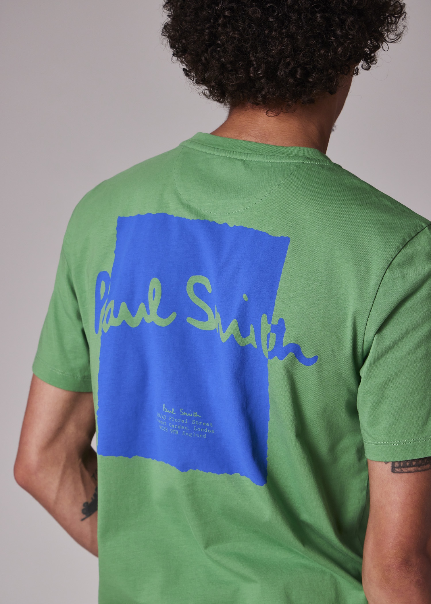 Green Signature Logo Print T-Shirt - 8