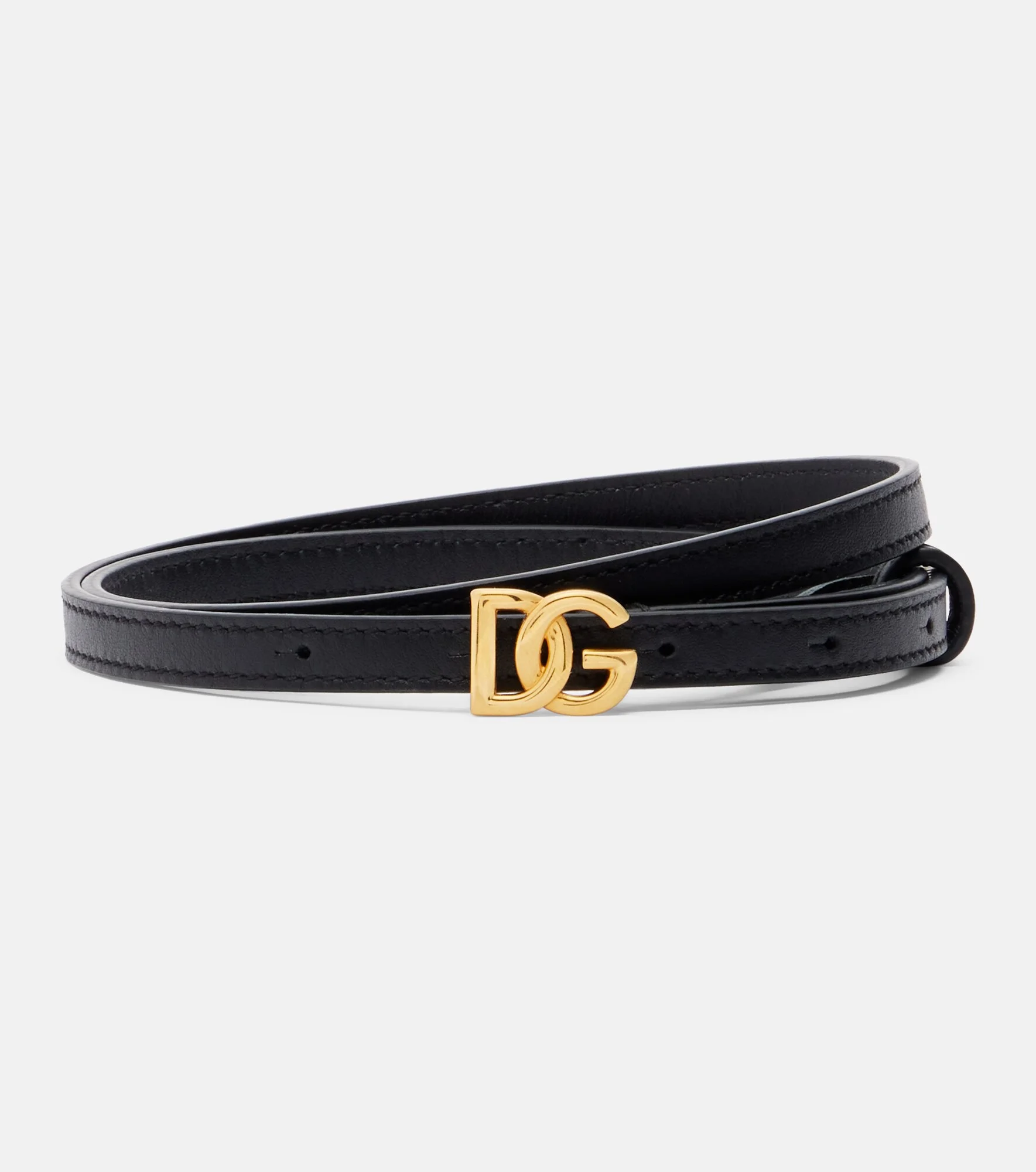 DG leather belt - 1