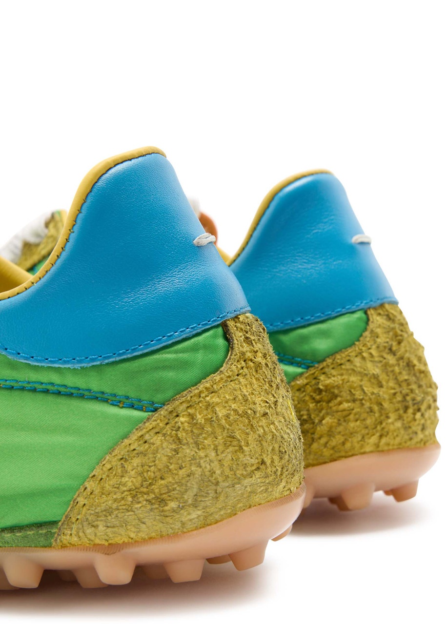 Maison Margiela Sprinters Distressed Nylon Sneakers - 4