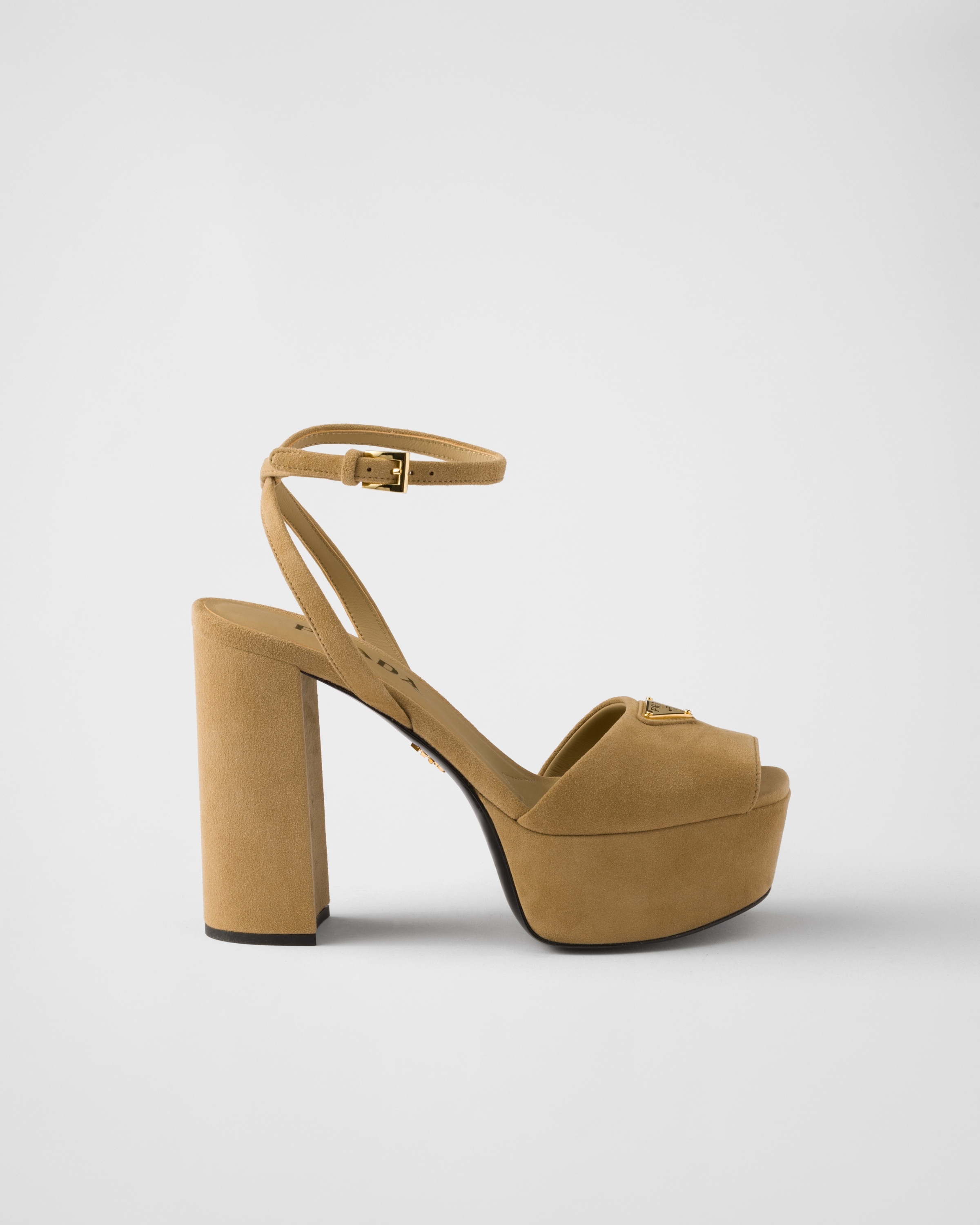 Suede platform sandals - 2