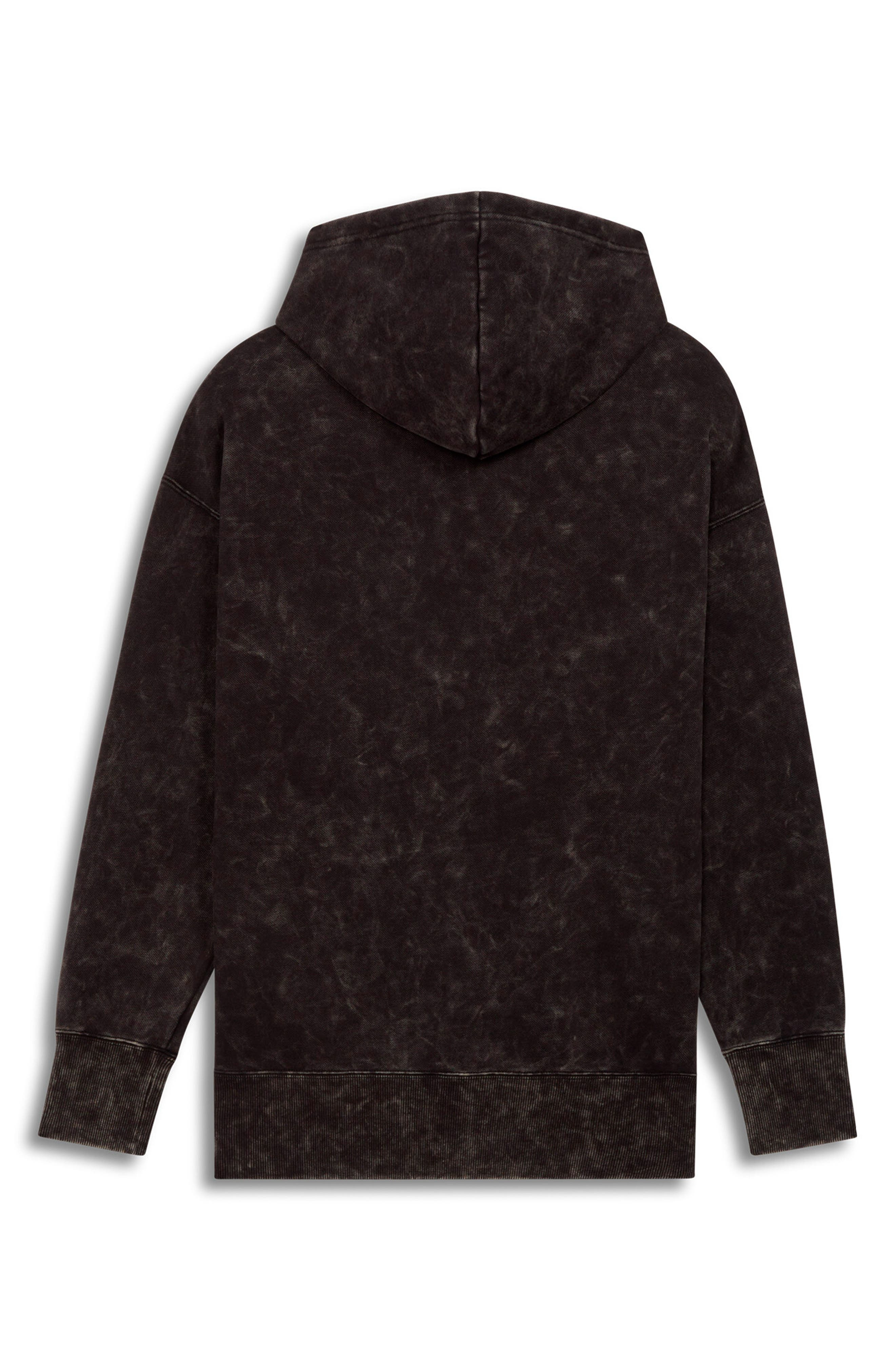 PUMA TECH-X Relaxed Graphic Hoodie in Puma Black at Nordstrom - 2