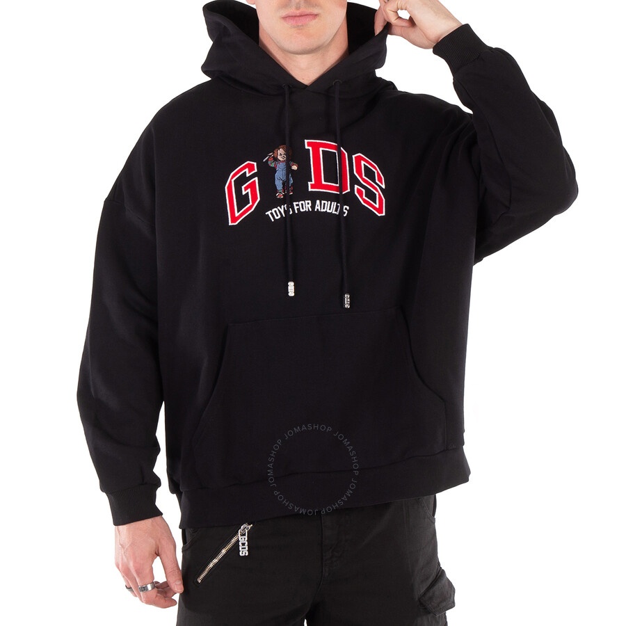 GCDS Chucky Lounge Logo Cotton Hoodie - 3