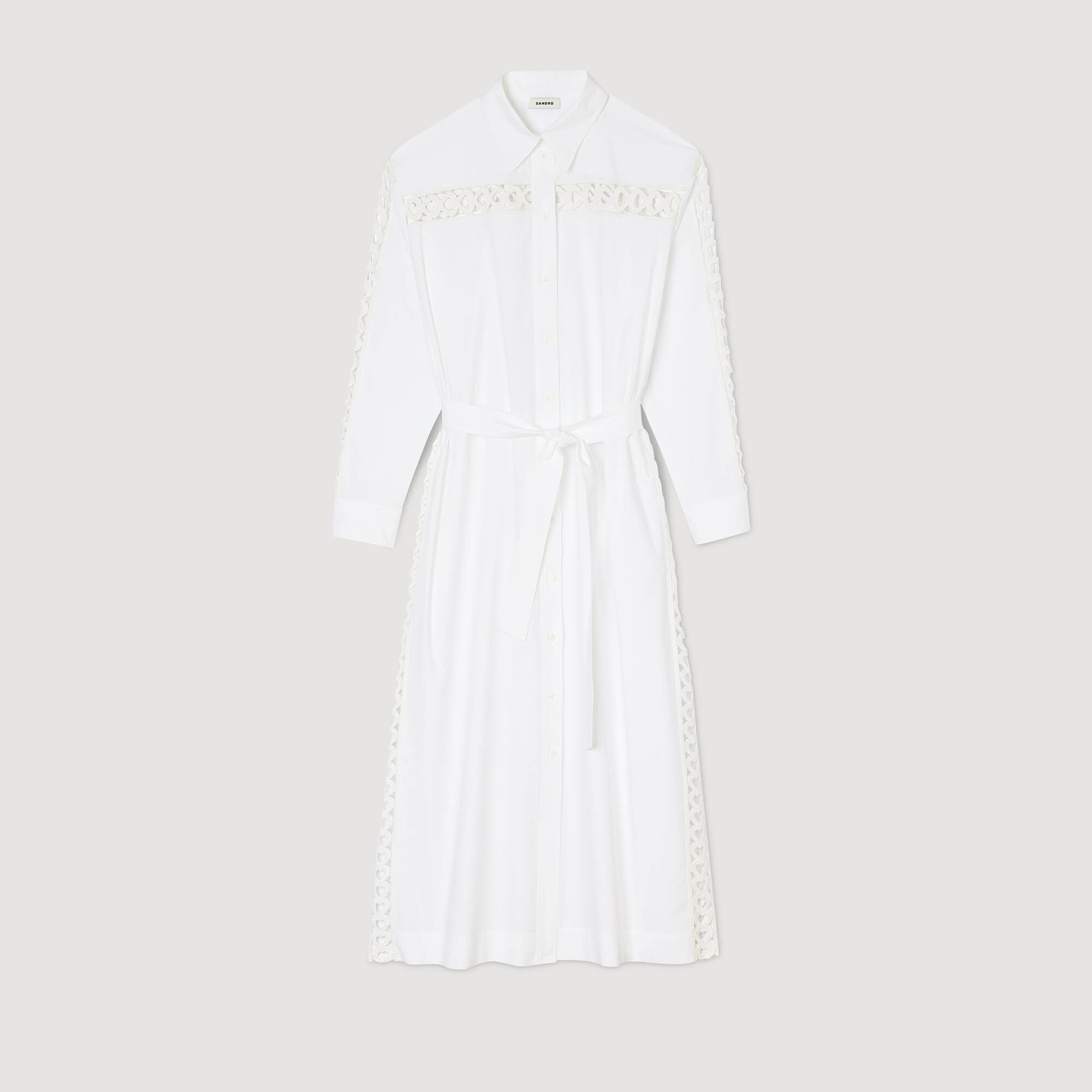 LONG SHIRT DRESS - 1