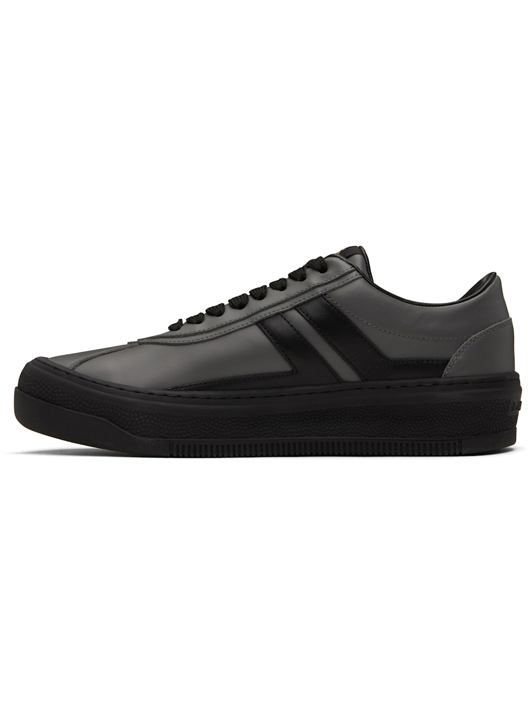 Gray & Black 'Cash by ' Sneakers - 3