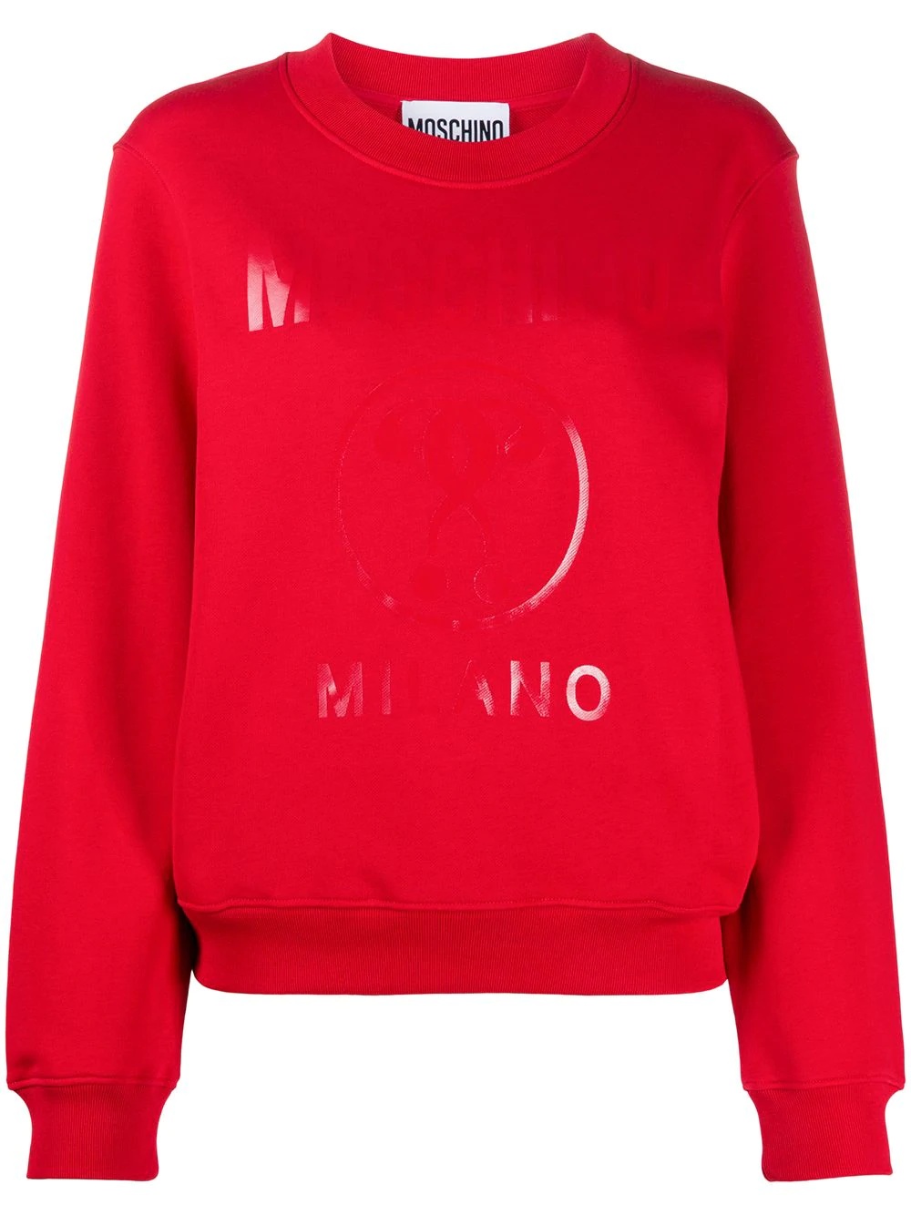 Double Question Mark crew-neck sweatshirt - 1