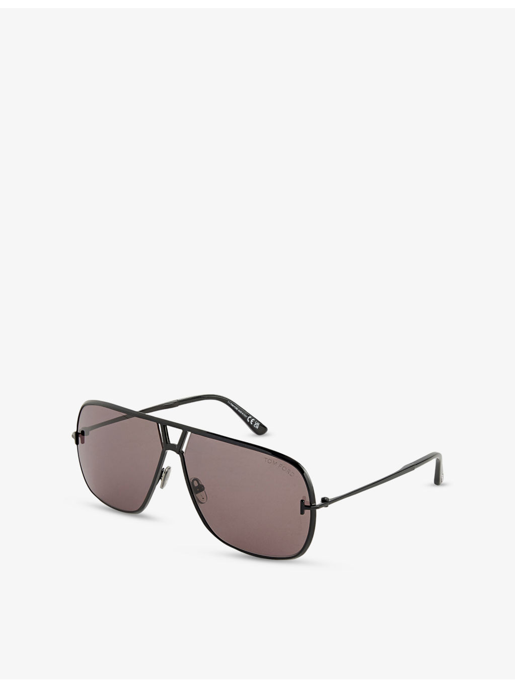 TF1204 Stavros Pilot-Frame Metal Sunglasses - 3