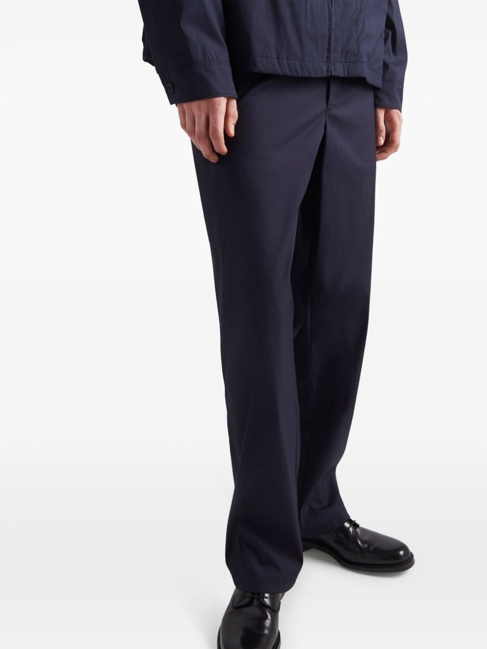mid-rise tapered trousers - 5