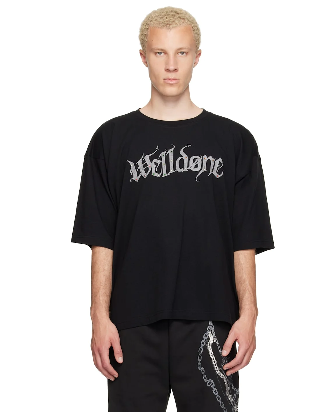 Black Devil Arms Up T-shirt - 1