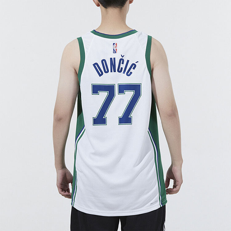 Nike NBA Doncic Mavericks 75 Anniversary City limited SW Fan Edition Basketball Sports Jersey Vest W - 5