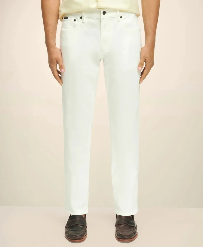 Straight Fit Denim Jeans - 1