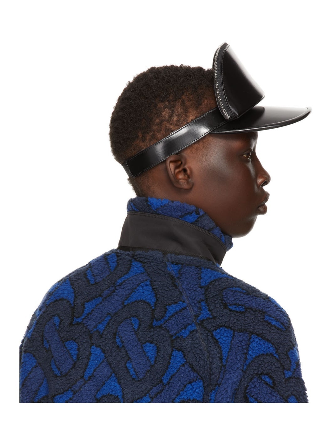 Black Faye Visor Cap - 3