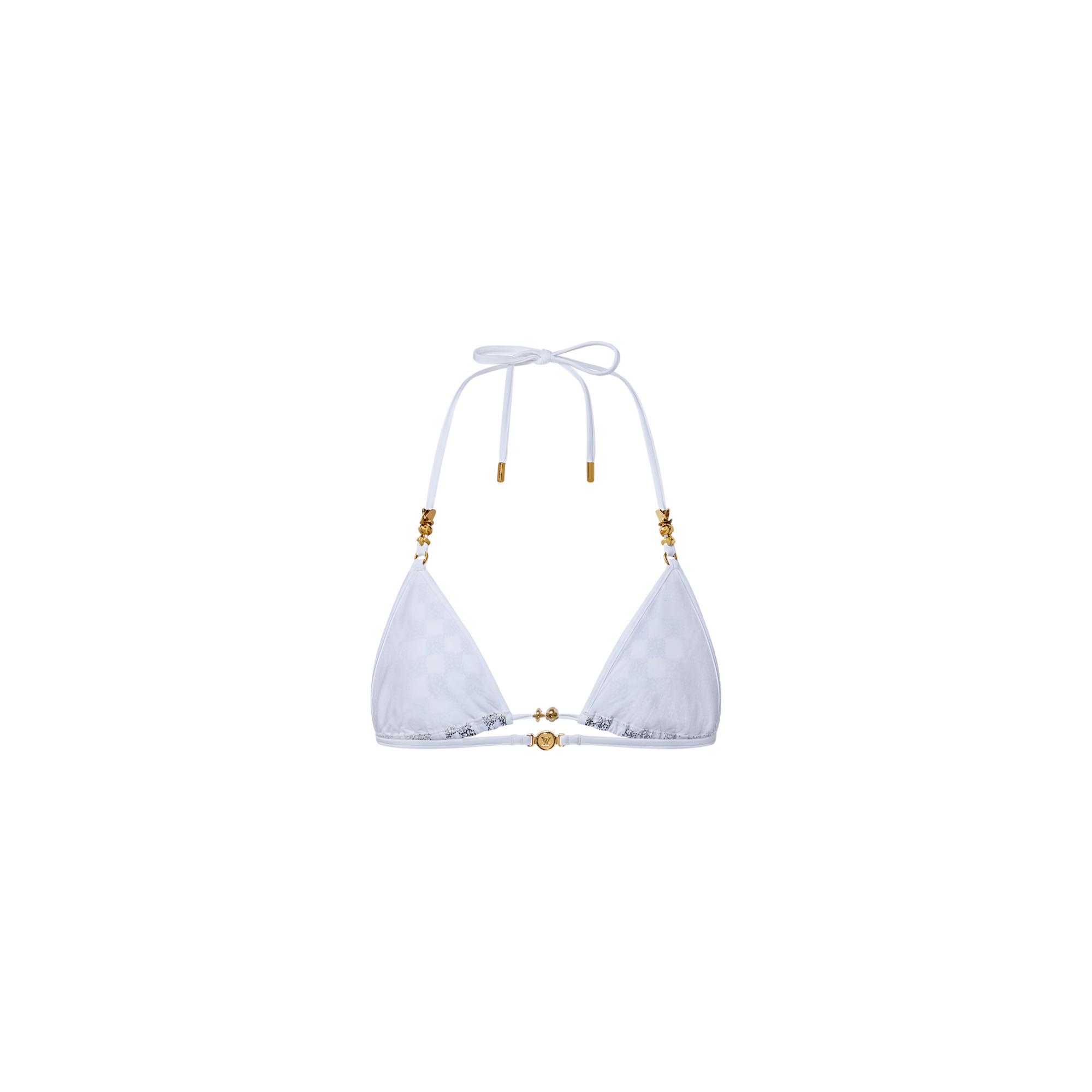 Dotted Damier Bikini Top - 3
