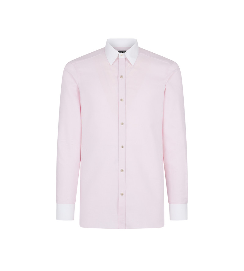 TRIDIMENSIONAL STRUCTURE SLIM FIT SHIRT 1