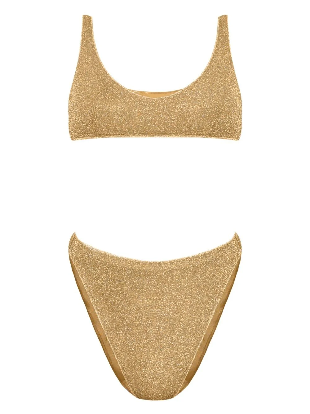 Lumiere Sporty 90s lurex bikini - 1
