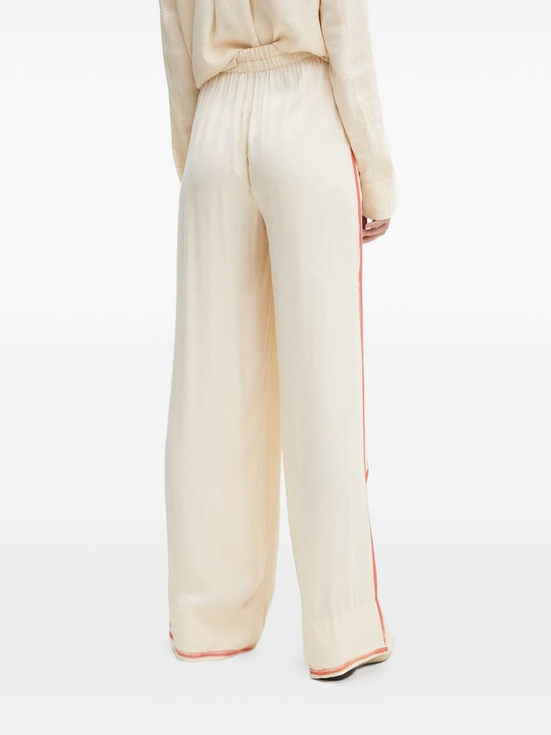 stripe-detail drawstring track pants 4