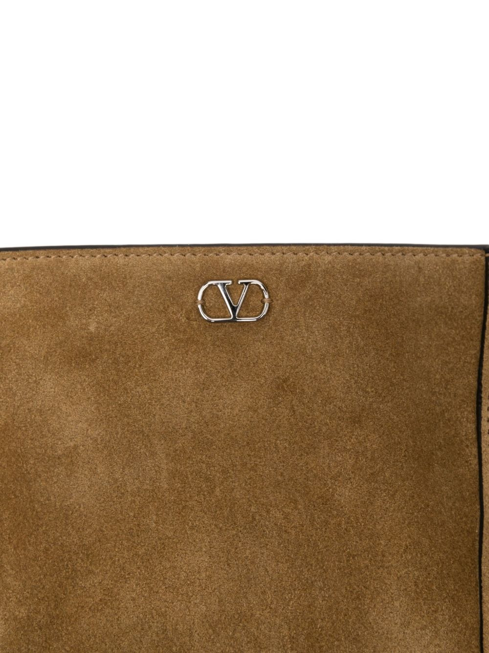 fringe-embellished eyelet shoulder bag - 4