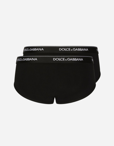 Dolce & Gabbana Stretch cotton Brando briefs two-pack outlook