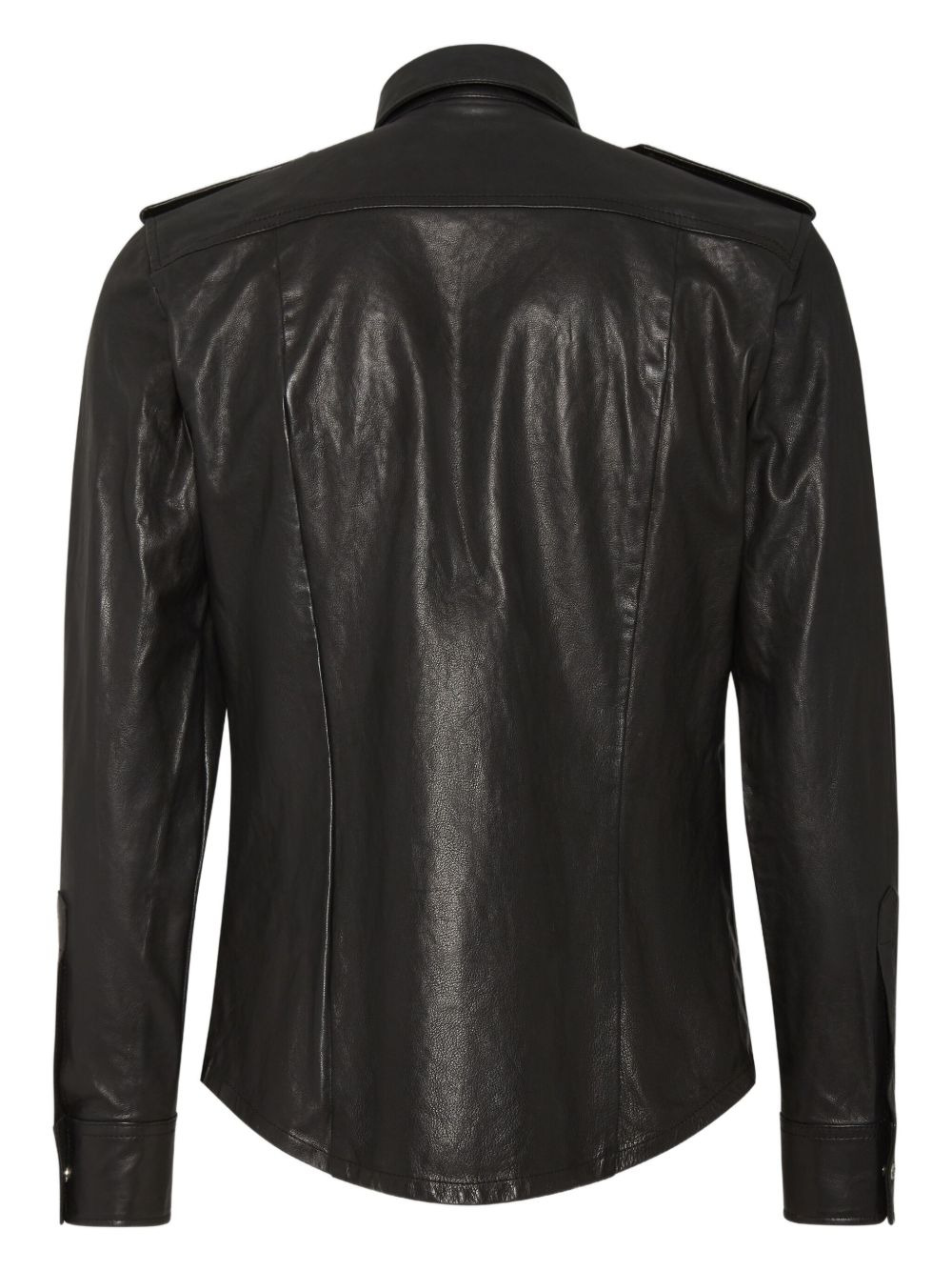 leather shirt - 2