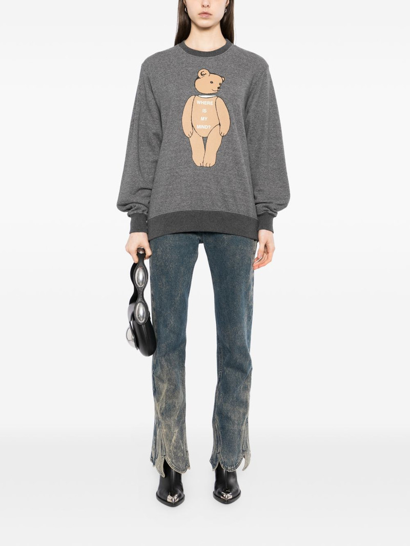 UNDERCOVER bear print sweatshirt outlook
