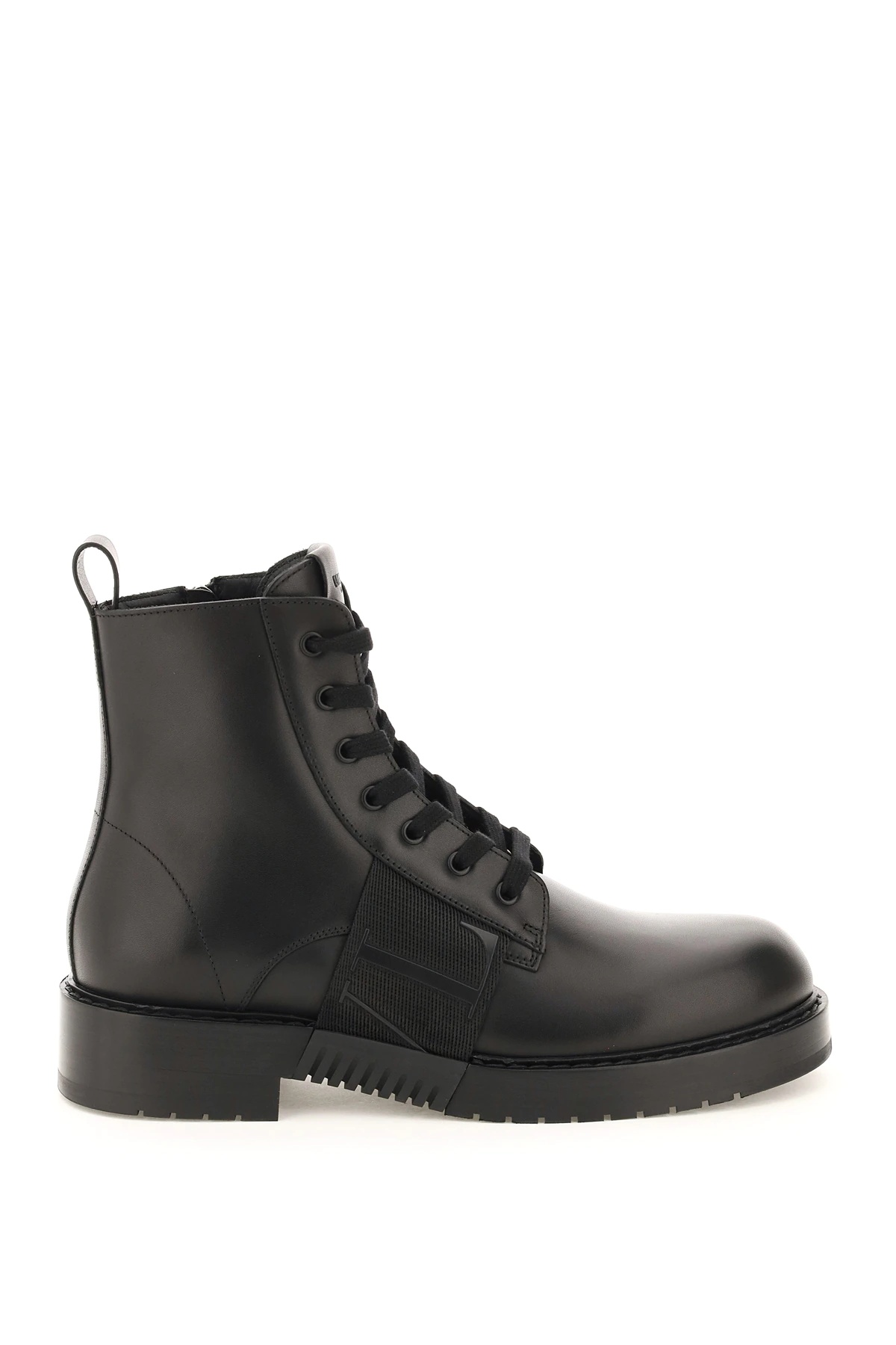 CALFSKIN COMBAT BOOT VL7N CITY WITH LOGO - 1