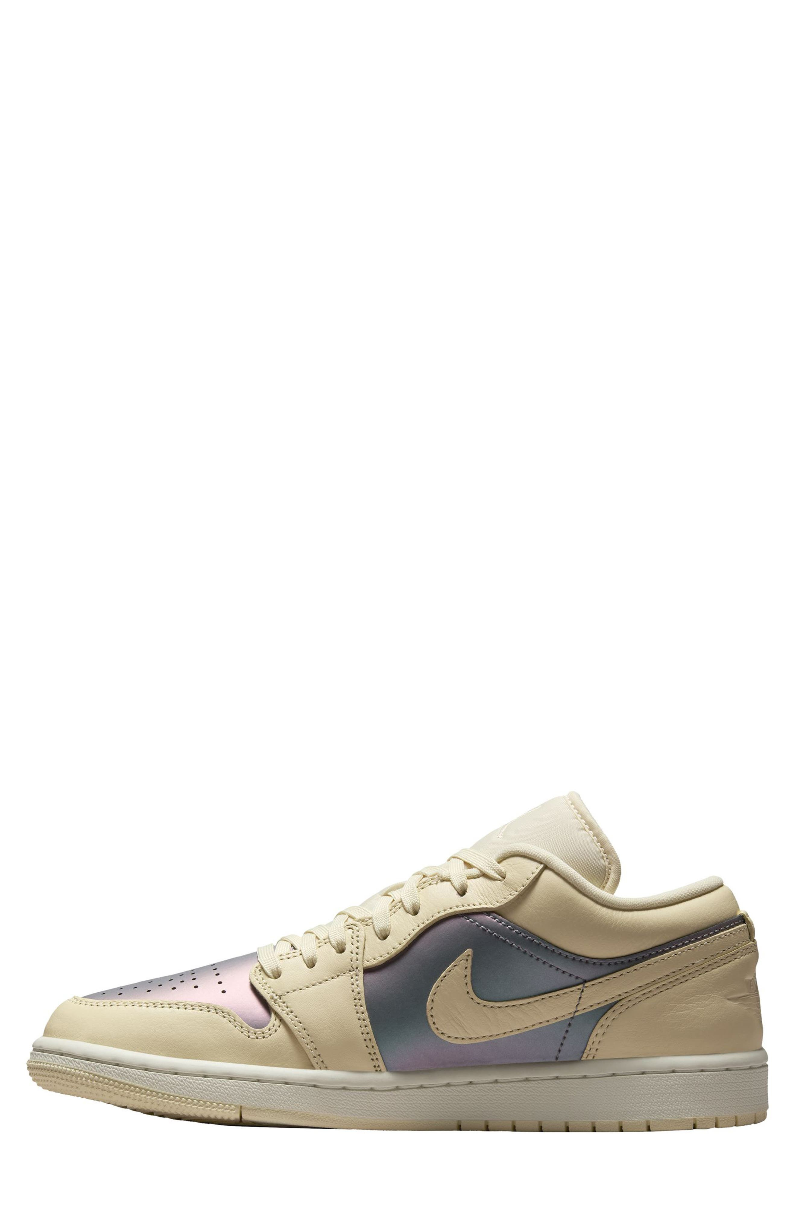 Nike Air Jordan 1 Low SE Sneaker in Muslin/Sail/Royal Tint at Nordstrom - 6