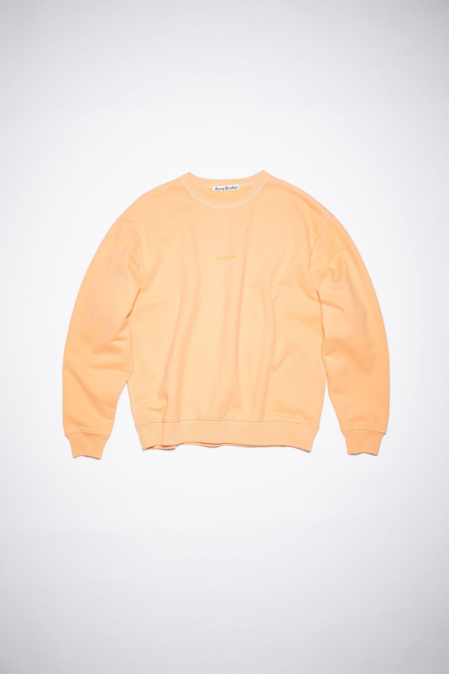 Crew neck sweatshirt - Orange - 1