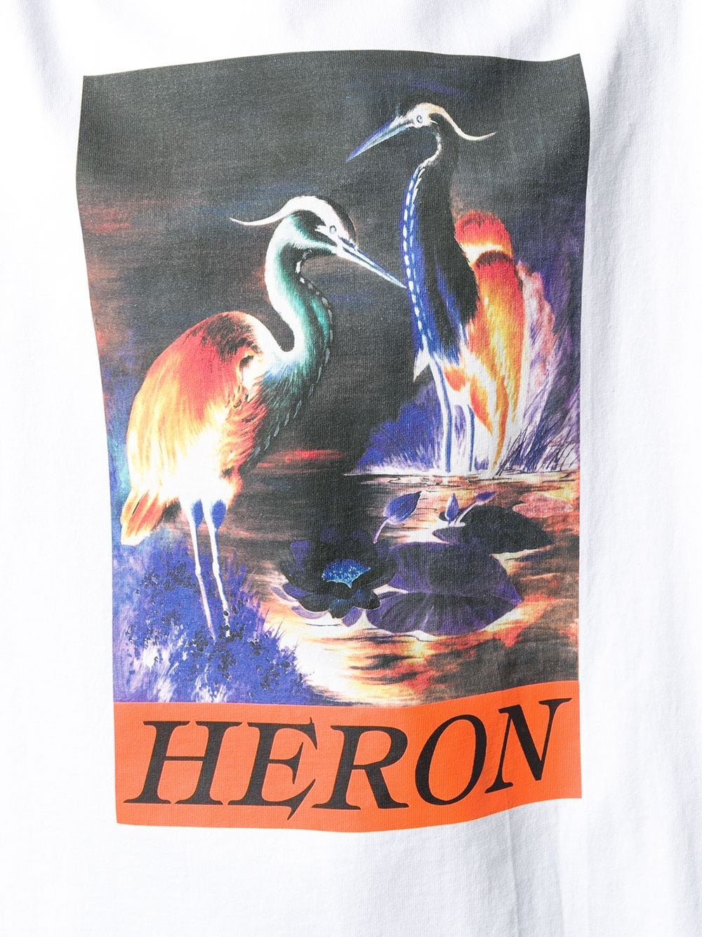 long sleeve heron print jumper - 5