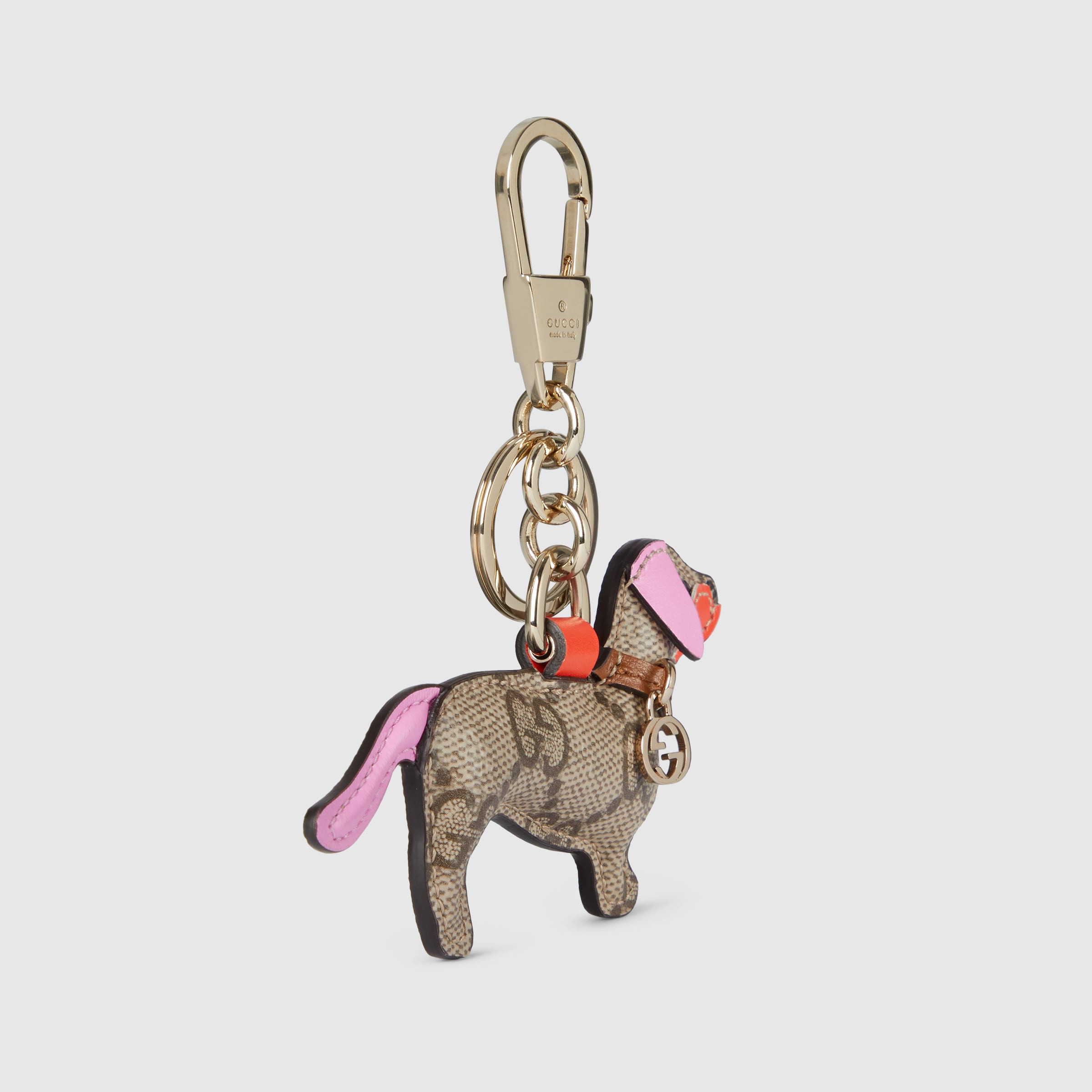 Dog-shaped bag charm - 2
