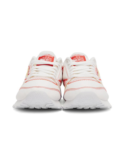 Kanghyuk White Reebok Classic Edition Sneakers outlook