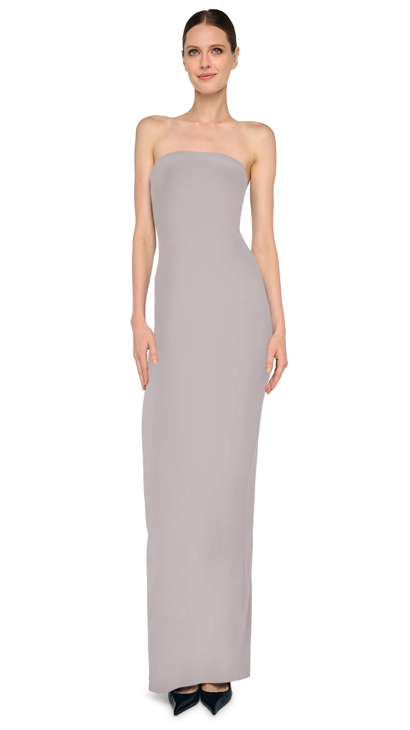 STRAPLESS LONG DRESS - 1