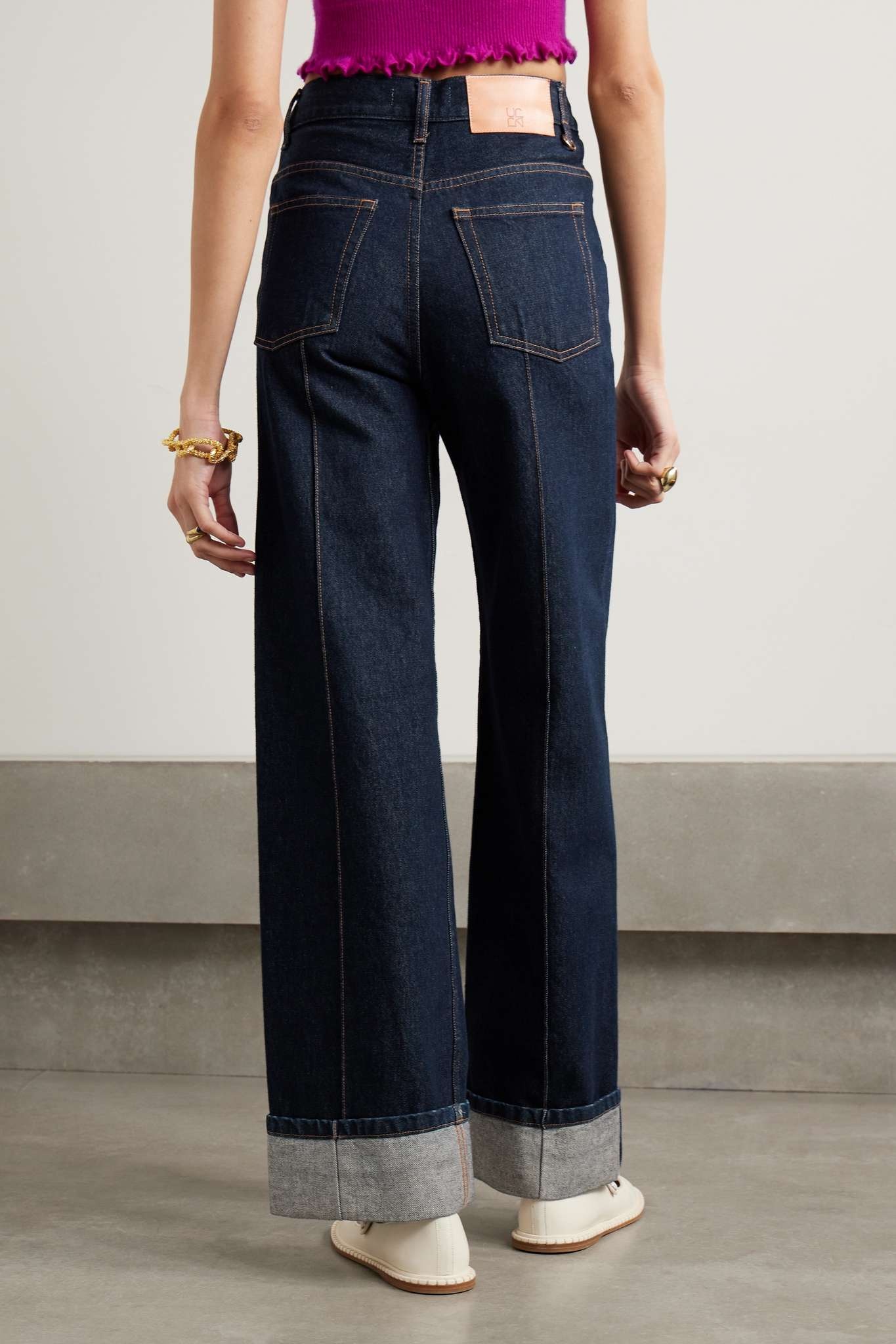 The Genevieve high-rise straight-leg jeans - 4