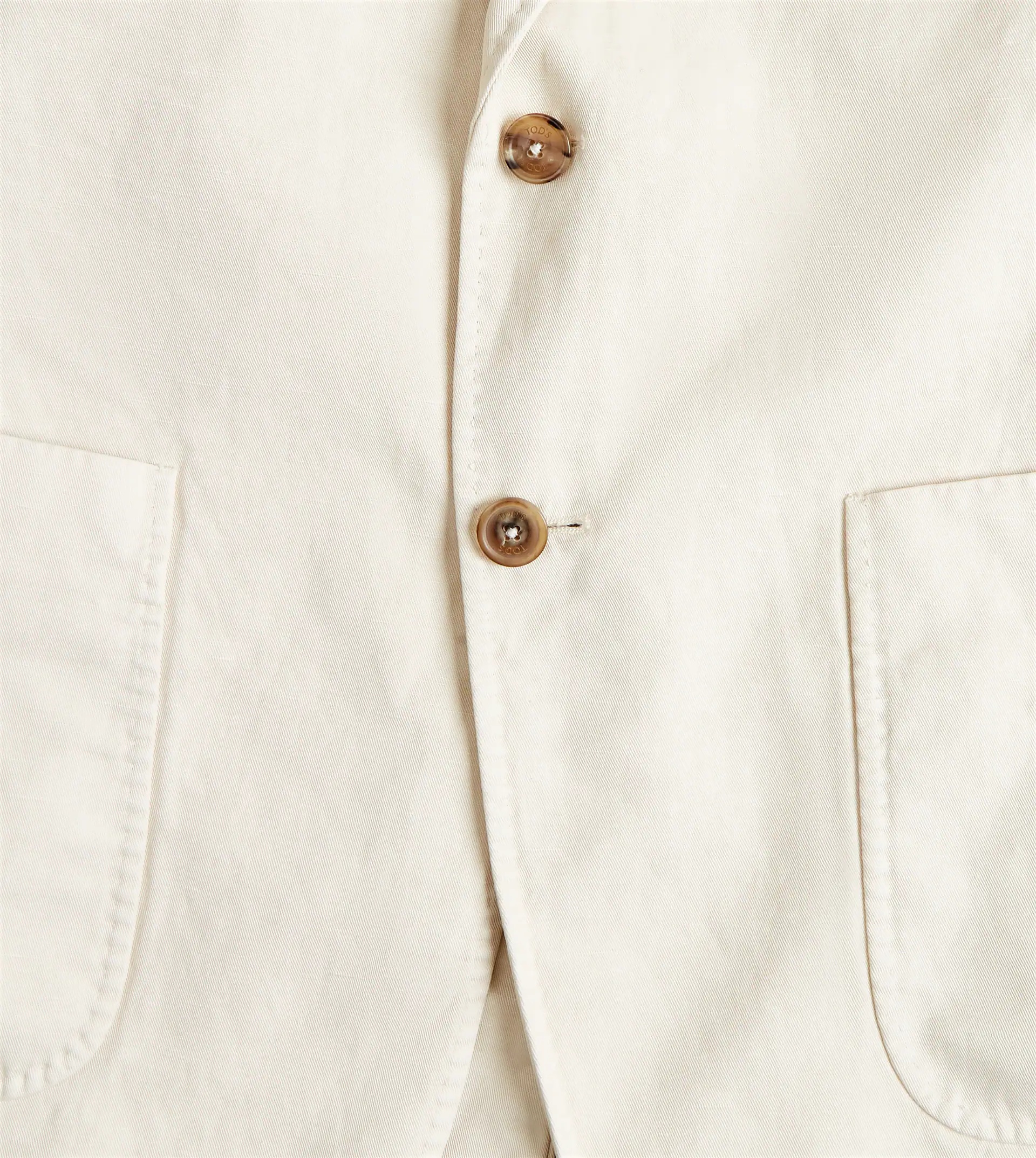 LINEN BLEND BLAZER - BEIGE - 6