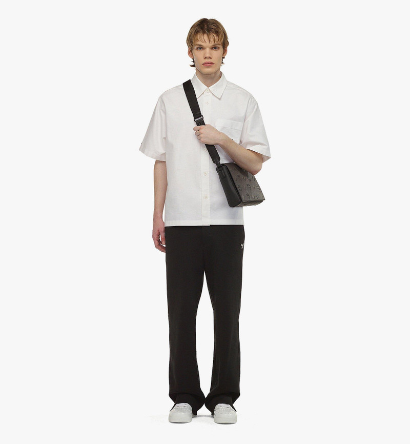 MCM Klassik Messenger in Maxi Monogram Leather outlook