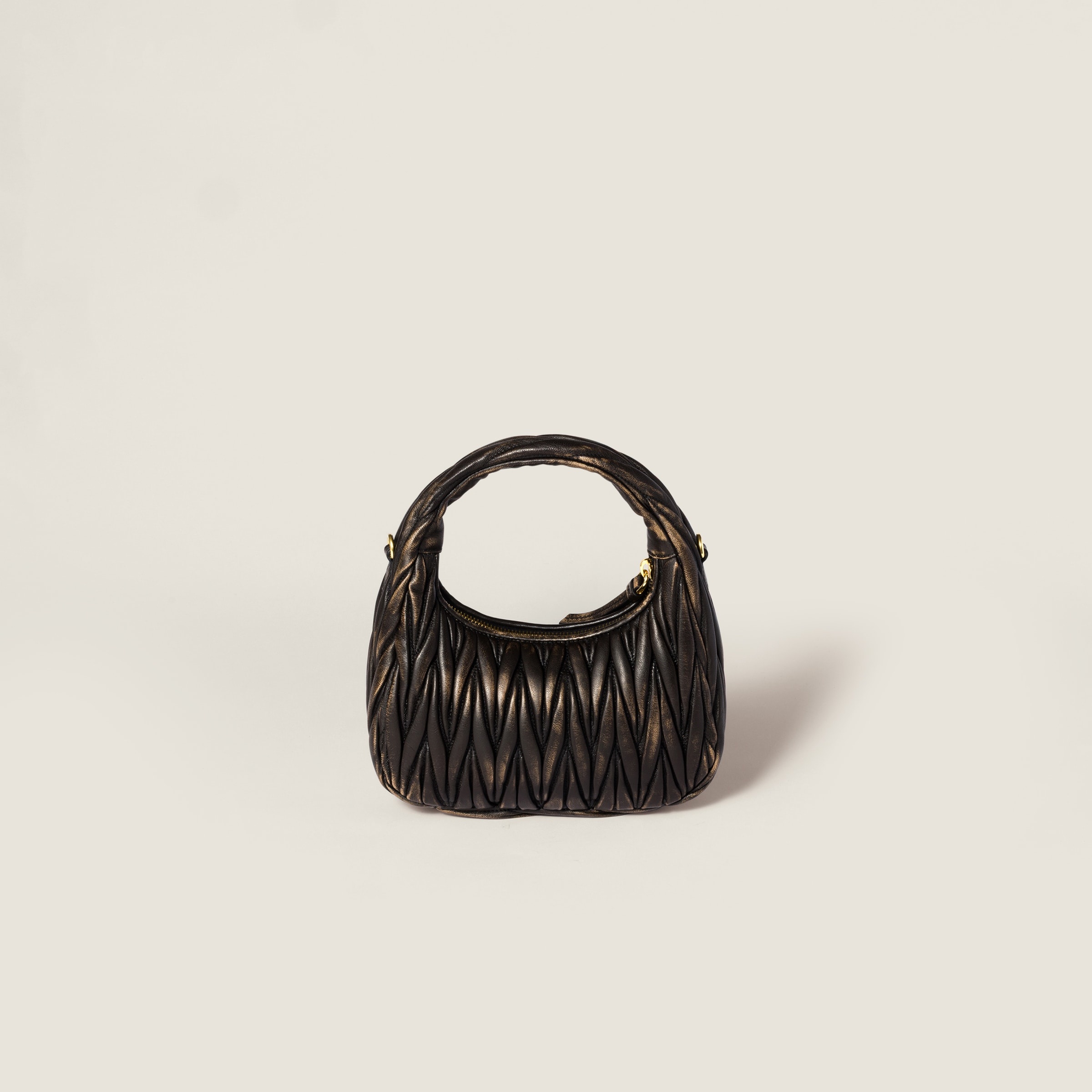 Wander matelassé nappa leather bag - 4