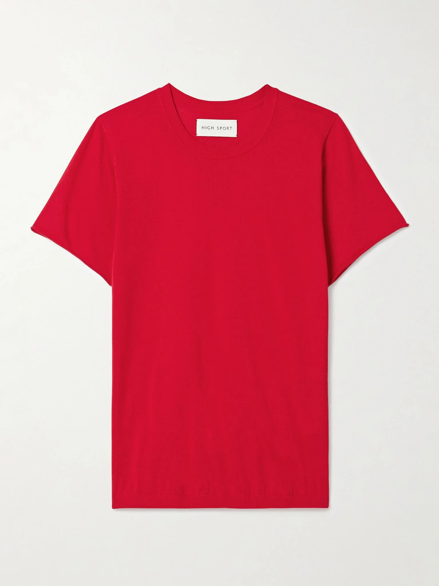 Owen cotton T-shirt Red - 1