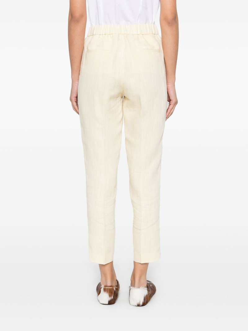 beaded-trim trousers 4