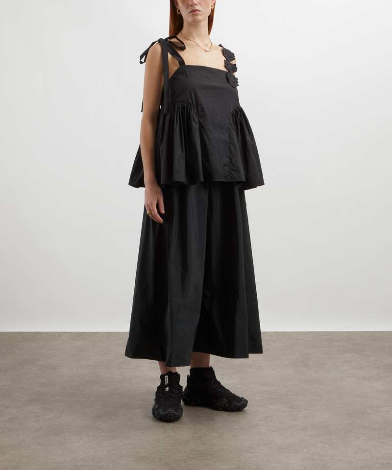 CECILIE BAHNSEN Onyx Ripstop Top outlook