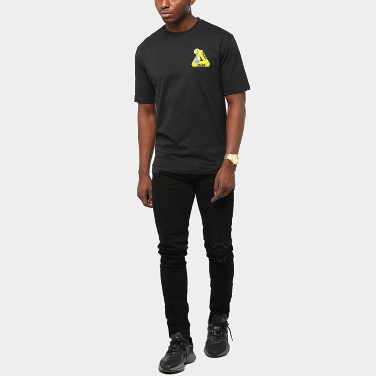 PALACE Tri-Smiler Back Large Printing Short Sleeve Unisex Black PAL-TST-BLK - 7