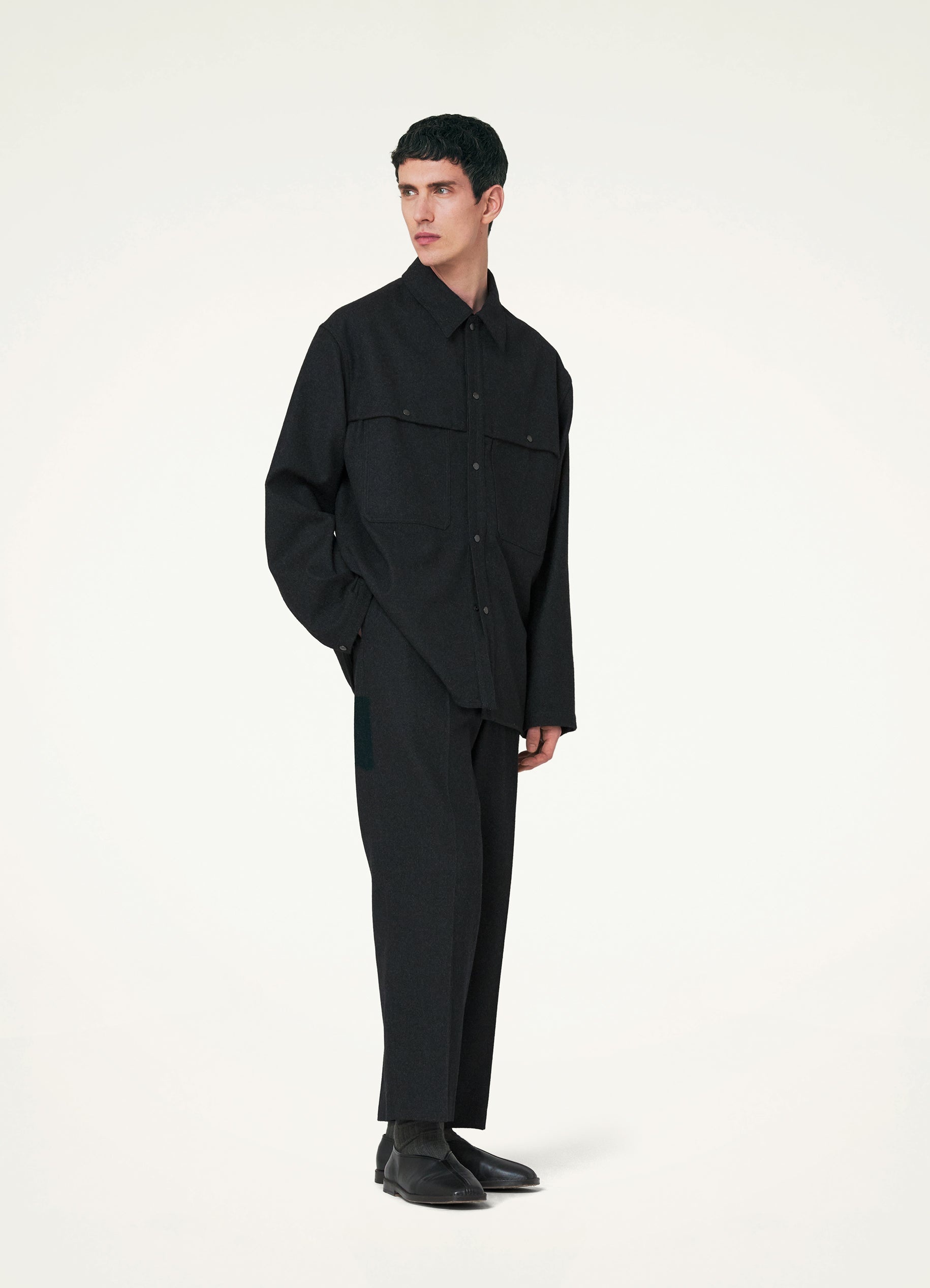 Lemaire Storm Flap Blouson 46 + Pantsおまけ Lemaire STORM FLAP OVERSHIRT | lemaire | REVERSIBLE