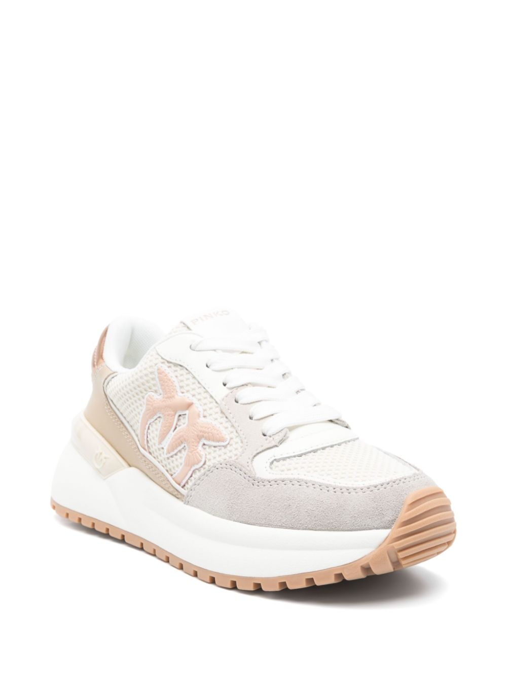Love Birds-appliqué sneakers - 2