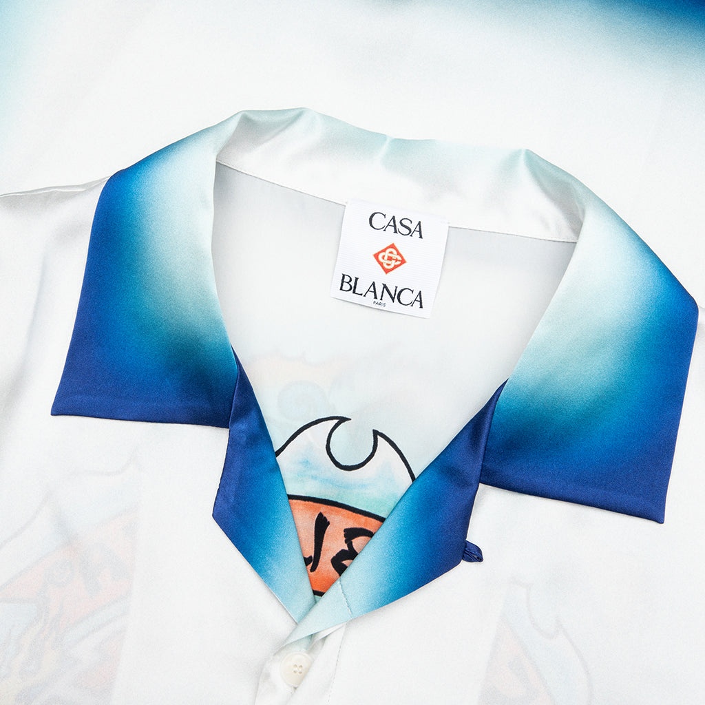 SHORT SLEEVE CUBAN COLLAR SHIRT - CASA SKATE WAY - 3