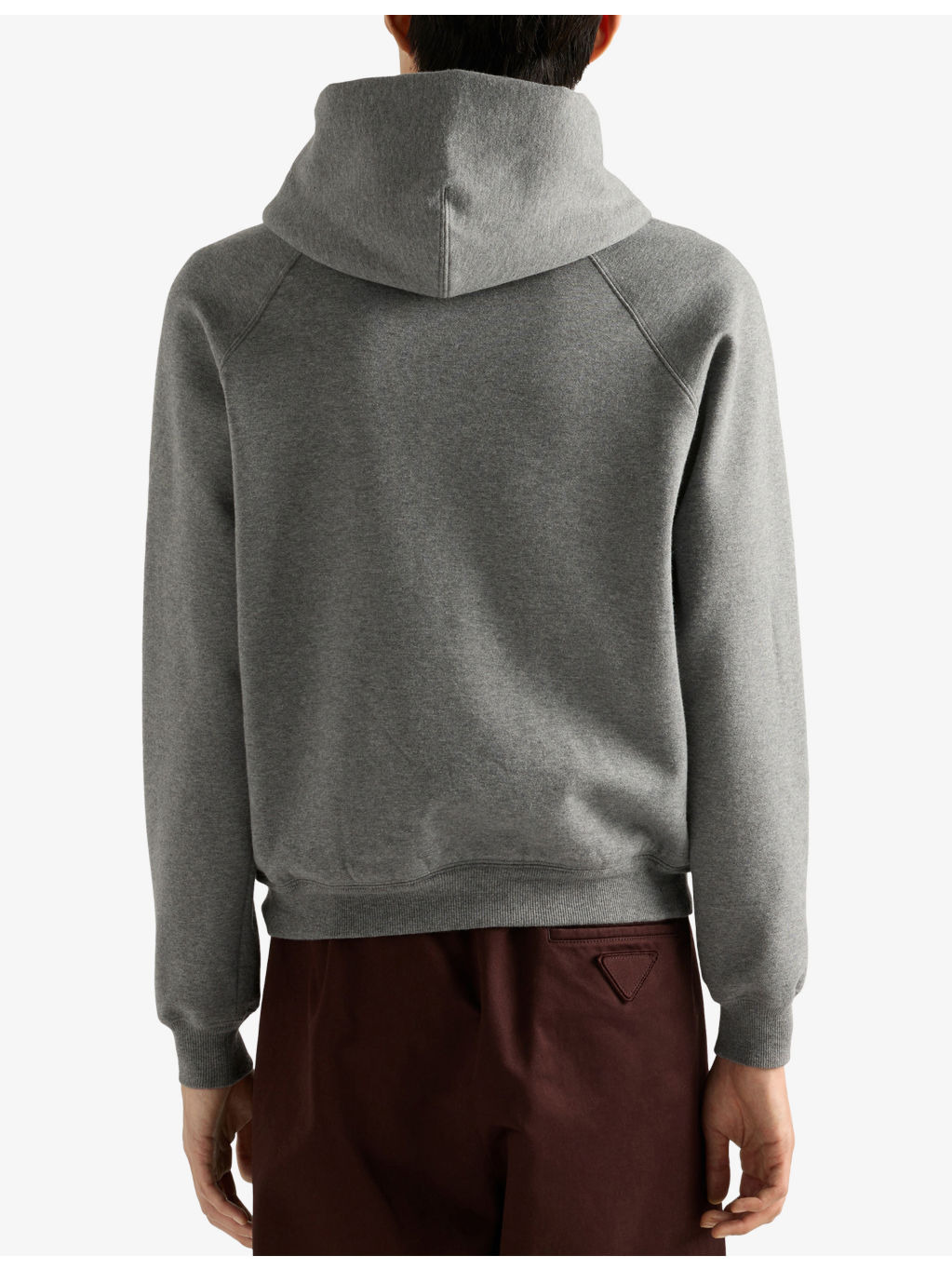 Logo-Embellished Cotton, Wool And Cashmere Hoody - 4