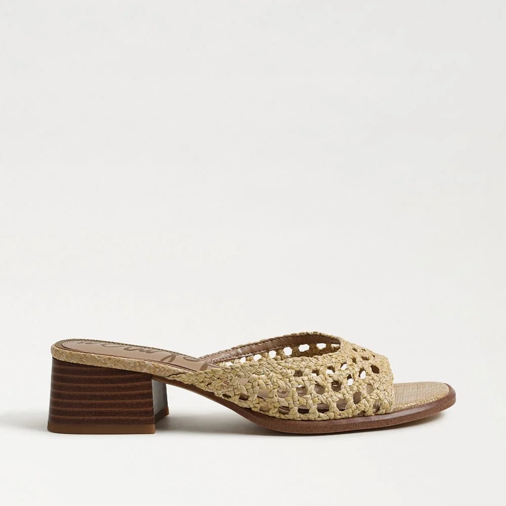 Fynn Block Heel Mule Sandal - 1