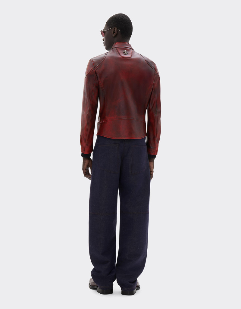 Reconditioned by Ferrari leather jacket for the 2026 Silverstone GP 4