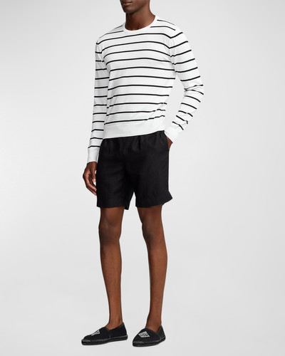 Ralph Lauren Men's Striped Crew Sweater outlook