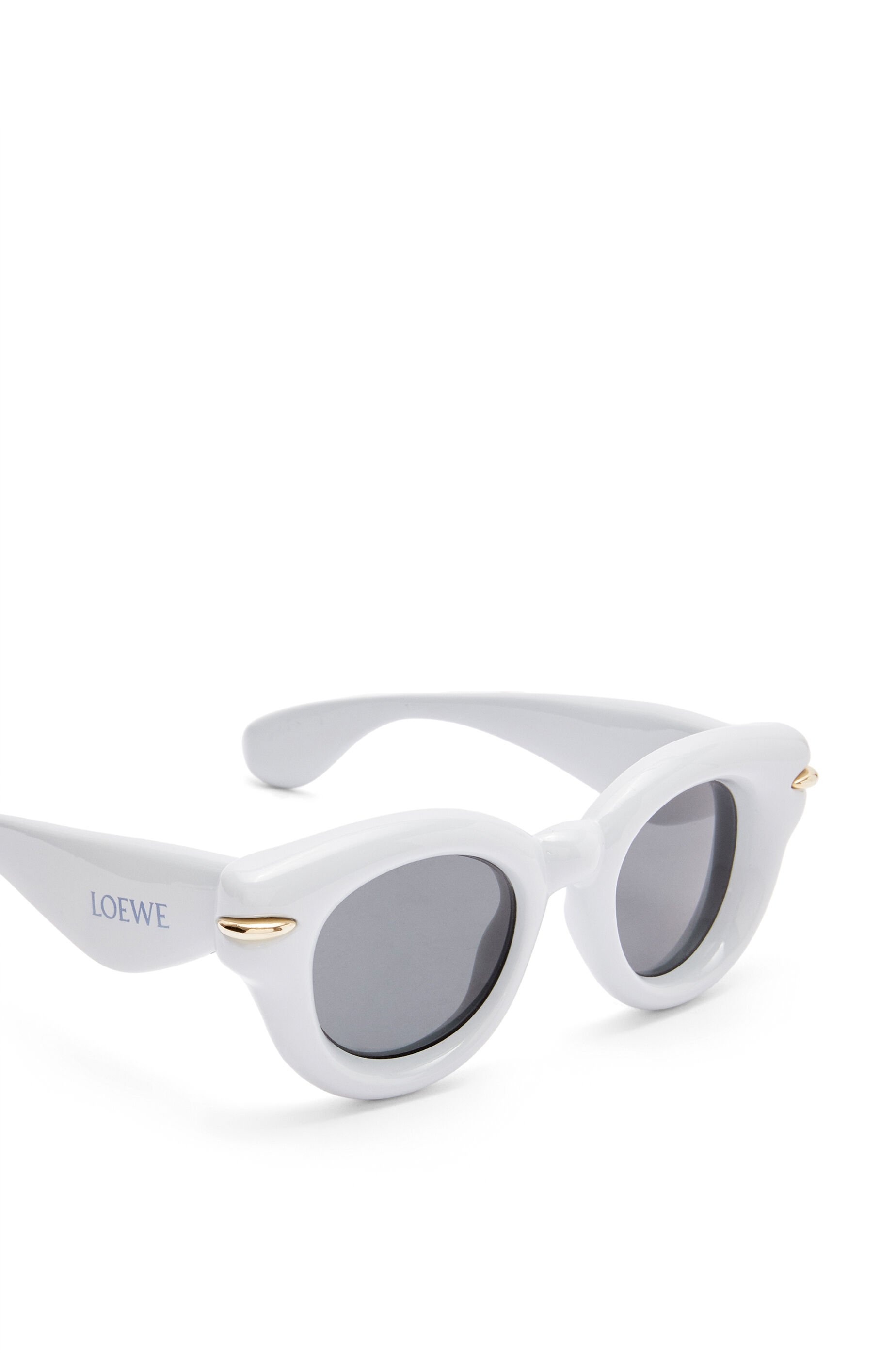 Inflated round sunglasses in nylon - 4