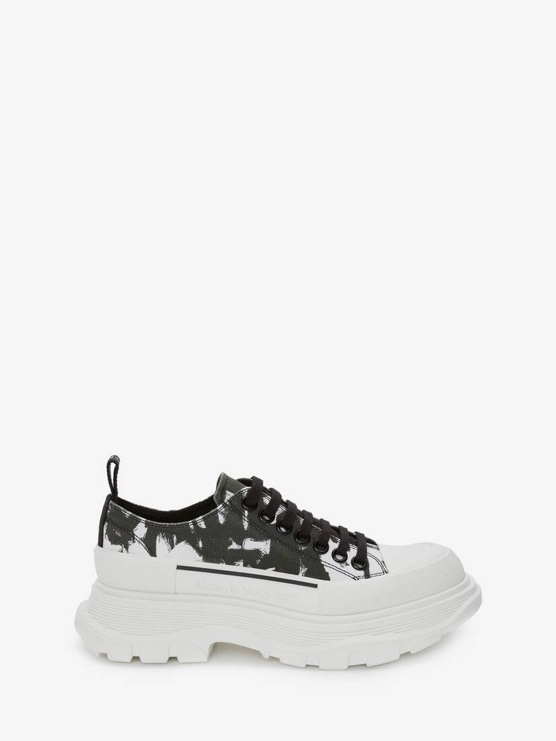 Tread Slick Lace Up in Black/white - 1